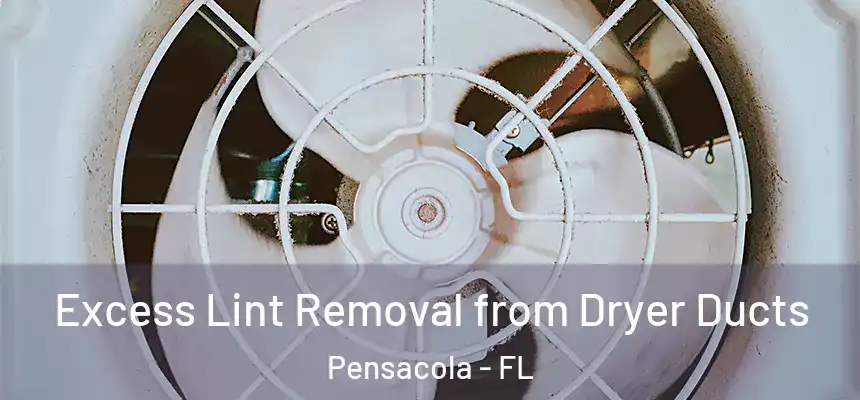 Excess Lint Removal from Dryer Ducts Pensacola - FL