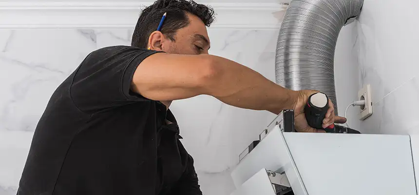 Precision In-wall Dryer Vent Cleaning & Rerouting Corrections in Pensacola, FL